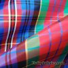 Acetate Yarn Dyed Plaid Taffeta Fabric by the Yard