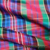 Slightly Flawed Acetate Yarn Dyed Plaid Taffeta Fabric by the Yard