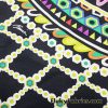 Colorful Geometric Tribal Print Bikini Swimsuit Nylon Spandex Fabric