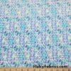 Pastel Colors Stained Glass Print Nylon Spandex Swimsuit Fabric at FlukyFabrics.com