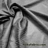 Matte Foil Black Reptile Scales Swimwear Nylon Spandex Fabric