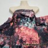 Space Nebula Print Poly Spandex Swimwear Fabric