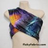 Colorful Snake Skin All Over Foil Nylon Spandex Swimwear Fabric