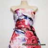 Gorgeous Roses and Crystals Swimsuit Nylon Spandex Fabric