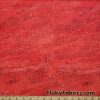 Lightweight Reptile Skin in Orangey Red Nylon Spandex Fabric