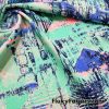 Distressed Colorful Abstract Print Nylon Spandex Swimsuit Fabric