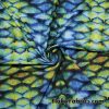 Colorful Abstract Mermaid Scales Print Nylon Spandex Swimwear Fabric