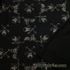 Skulls and Cobra Snakes Print Cotton Spandex Fabric