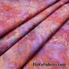 Colorful Abstract Wall Paint Blots Print Swimsuit Poly Spandex Fabric