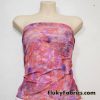 Colorful Abstract Wall Paint Blots Print Swimsuit Poly Spandex Fabric