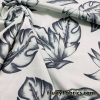 Tropical Leaves in Shades of Tea Green Nylon Spandex Swimsuit Fabric