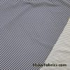 Dark Navy and White Diagonal Mini Stripes Nylon Spandex Swimwear Fabric