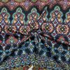 Intricate Medallions Print Brushed Nylon Spandex Fabric