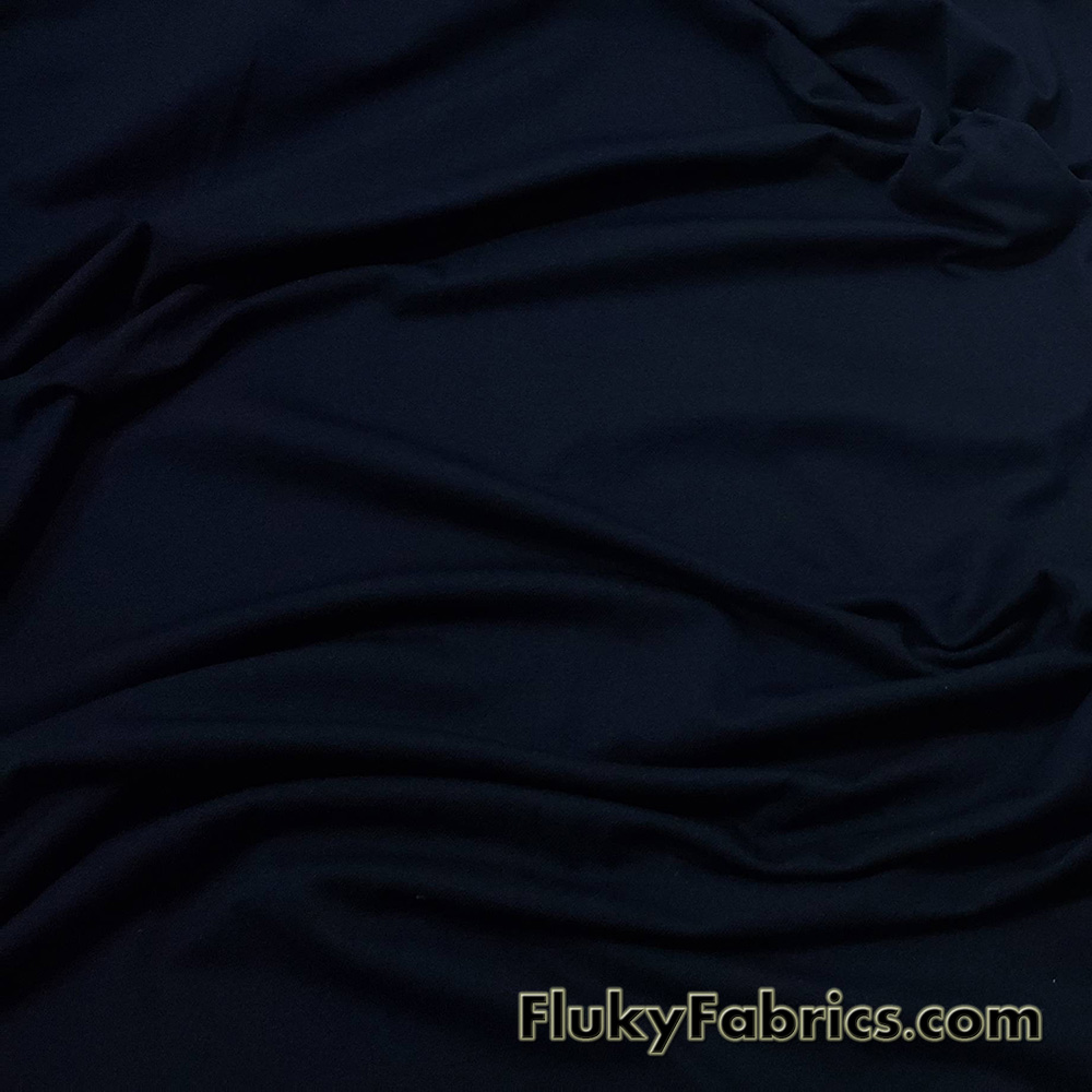 Dark Navy Swimsuit Lining Fabric 1/2 Yard Cuts Only by The Yard