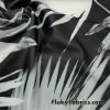 Big Monochromatic Palm Leaves Print Swimsuit Nylon Spandex Fabric