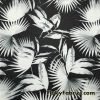 Big Monochromatic Palm Leaves Print Swimsuit Nylon Spandex Fabric