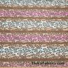 Colorful Leopard Animal Print Swimsuit Bikini Nylon Spandex Fabric at FlukyFabrics.com