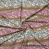 Colorful Feline Spots & Stripes 4-Way Stretch Nylon Spandex Fabric