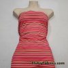 Nylon Spandex Multicolor Mini Stripes Fabric