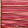 Nylon Spandex Multicolor Mini Stripes Fabric at FlukyFabrics.com