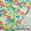 Tropical Print Cotton Jersey Rib Great for Children Pajamas and Apparel