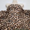 Leopard Animal Print 60″ Wide Cotton Woven Fabric