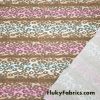 Colorful Feline Spots & Stripes 4-Way Stretch Nylon Spandex Fabric