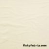 Cream Solid Nylon Spandex Swimwear Fabric