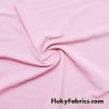Light Pink Solid Nylon Spandex Swimwear Fabric