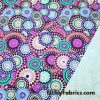 Beautiful Mandalas UV/Blacklight Reactive Swimsuit Nylon Spandex Fabric
