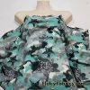 Camo and Marble Stars Nylon Spandex Swimwear Fabric