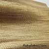Accordion Pleated Gold Metallic Lame Fabric 44″ Wide