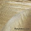Accordion Pleated Gold Metallic Lame Fabric 44″ Wide