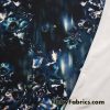 Cascade Abstract Flowers Nylon Spandex Swimwear Fabric