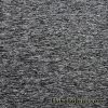 Gray and Black Space Dye Marl Poly Spandex High Performance Athletic/Active wear Fabric at FlukyFabrics.com
