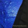 Red/Royal Hologram Flip Up Sequins on Spandex Fabric 54″ Wide