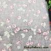 Red Cherries on Black Cotton Woven Fabric – Slightly Flawed –