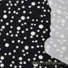 Different Size White Dots Swimwear Nylon Spandex Fabric