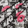 Film Negatives and Lips Gray and Black Fashion Print Cotton Jersey Lycra Fabric