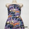 Graffiti Print Poly Spandex Fabric