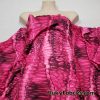Abstract Magenta and Black Dragon Skin Print Poly Spandex Fabric
