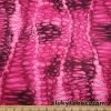 Abstract Magenta and Black Dragon Skin Print Poly Spandex Fabric at FlukyFabrics.com