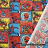 Spider Superhero Print 45″ Wide Cotton Woven Fabric