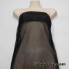 Black 4-Way Stretch Mesh Nylon Spandex Fabric