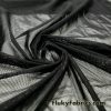 Black 4-Way Stretch Mesh Nylon Spandex Fabric