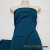 Peacock Blue Solid Swimsuit Nylon Spandex Fabric