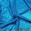 Turquoise Blue Mystique Metallic Foggy Foil Swimsuit Fabric