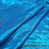 Turquoise Blue Mystique Metallic Foggy Foil Swimsuit Fabric at FlukyFabrics.com
