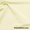 Coconut Cream Solid Nylon Spandex Swimwear Fabric