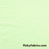 Soft Pale Celery Green Solid Matte Swimwear, Dancewear and Activewear Nylon Spandex Fabric
